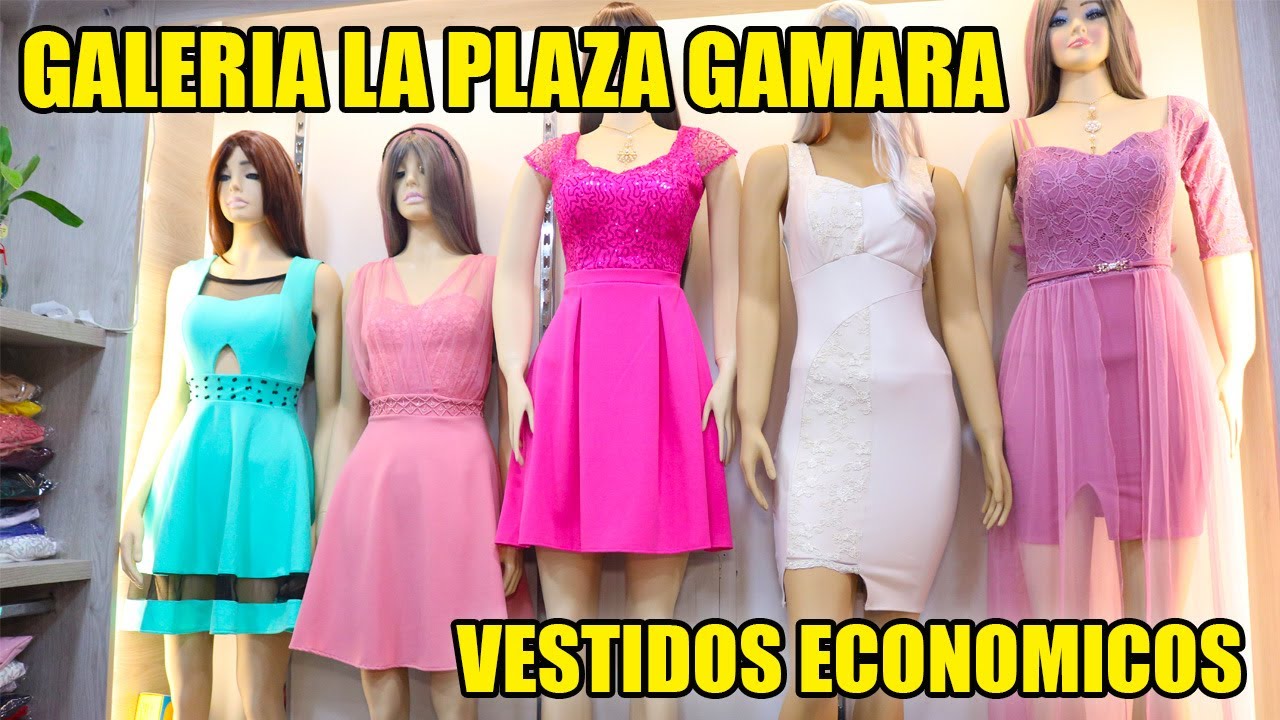 VESTIDOS ECONOMICOS - GAMARRA - GALERIA LA PLAZA