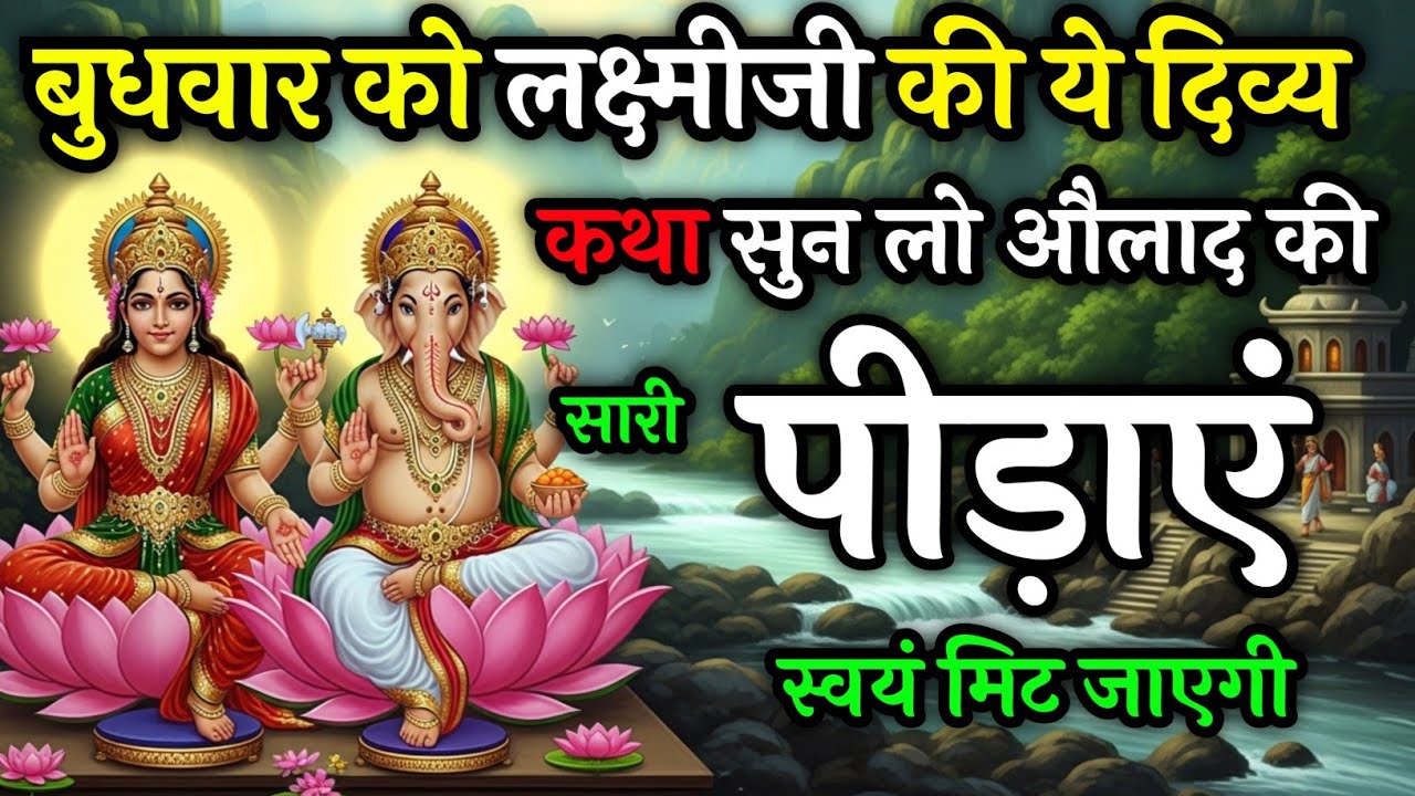 बुधवार को लक्ष्मी जी की यह पावन कथा सुन लो, घर में धन, सुख और समृद्धि का वास होगा | Lakshmi Katha