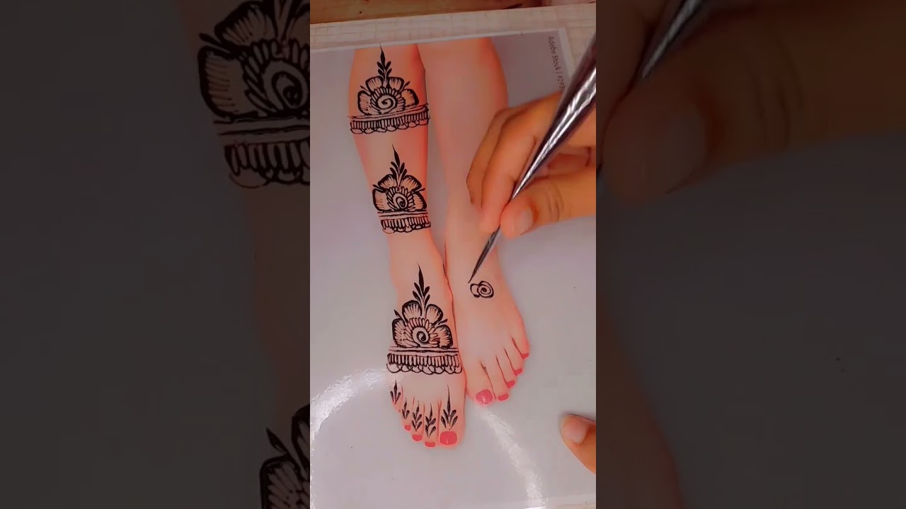 cilaan Lugo qurux badan oo fudud kafaaidysta gabdhahayga. beautiful legs henna