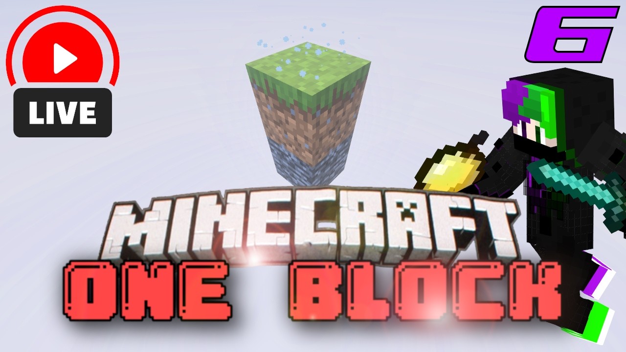 Minecraft, But It's ONE BLOCK! #6