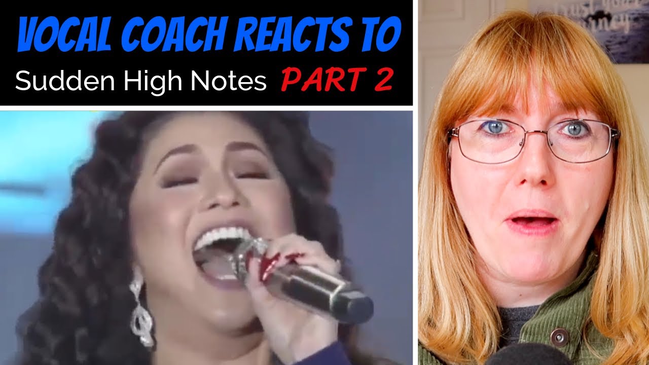 Sudden High Notes Part 2 - Netta, Ariana, Dimash, Cristina, Regine, Shoshana & More