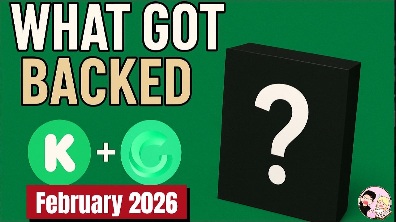 What Board Game Got Backed? | Crowdfunding February 2026
