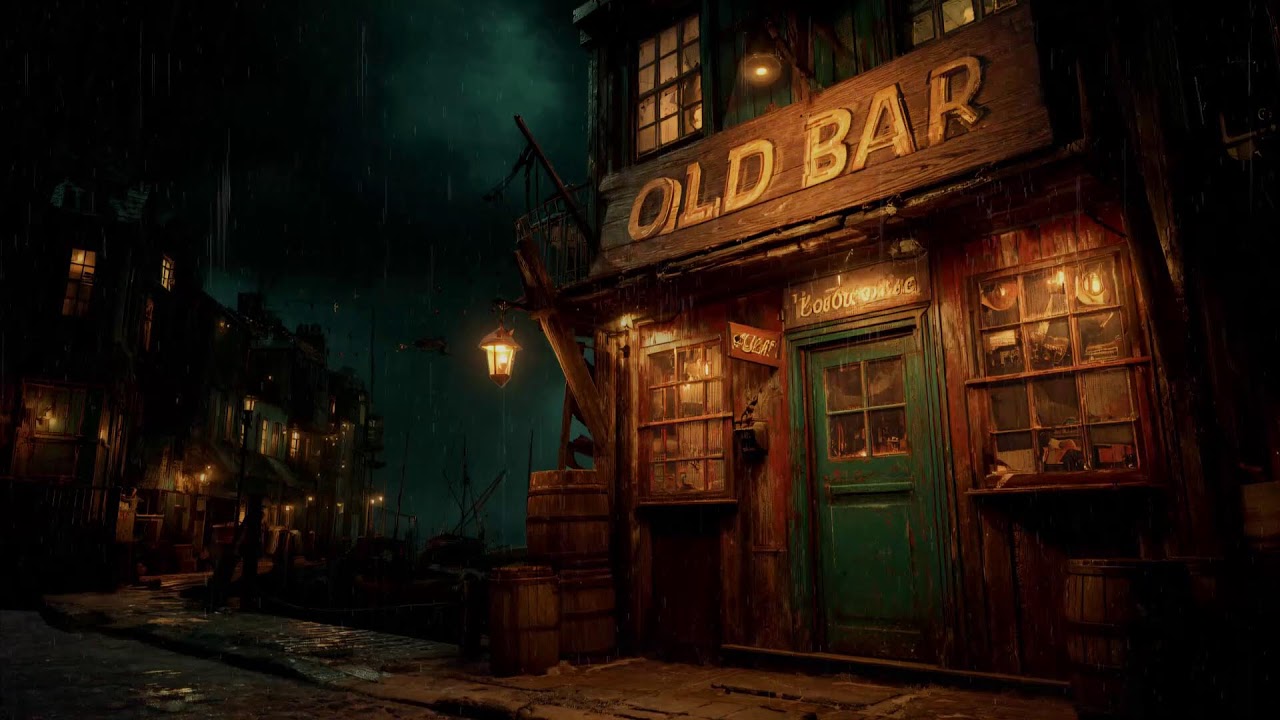 Midnight Rain On The Old Saloon • Quiet Lofi Western