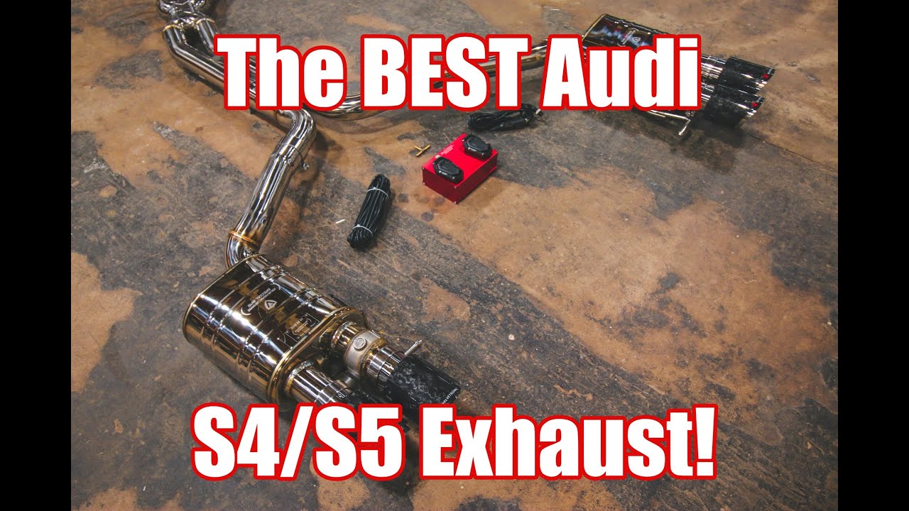 Audi B8/B8.5 S4/S5 Valvetronic Designs Exhaust (Install + Sound)