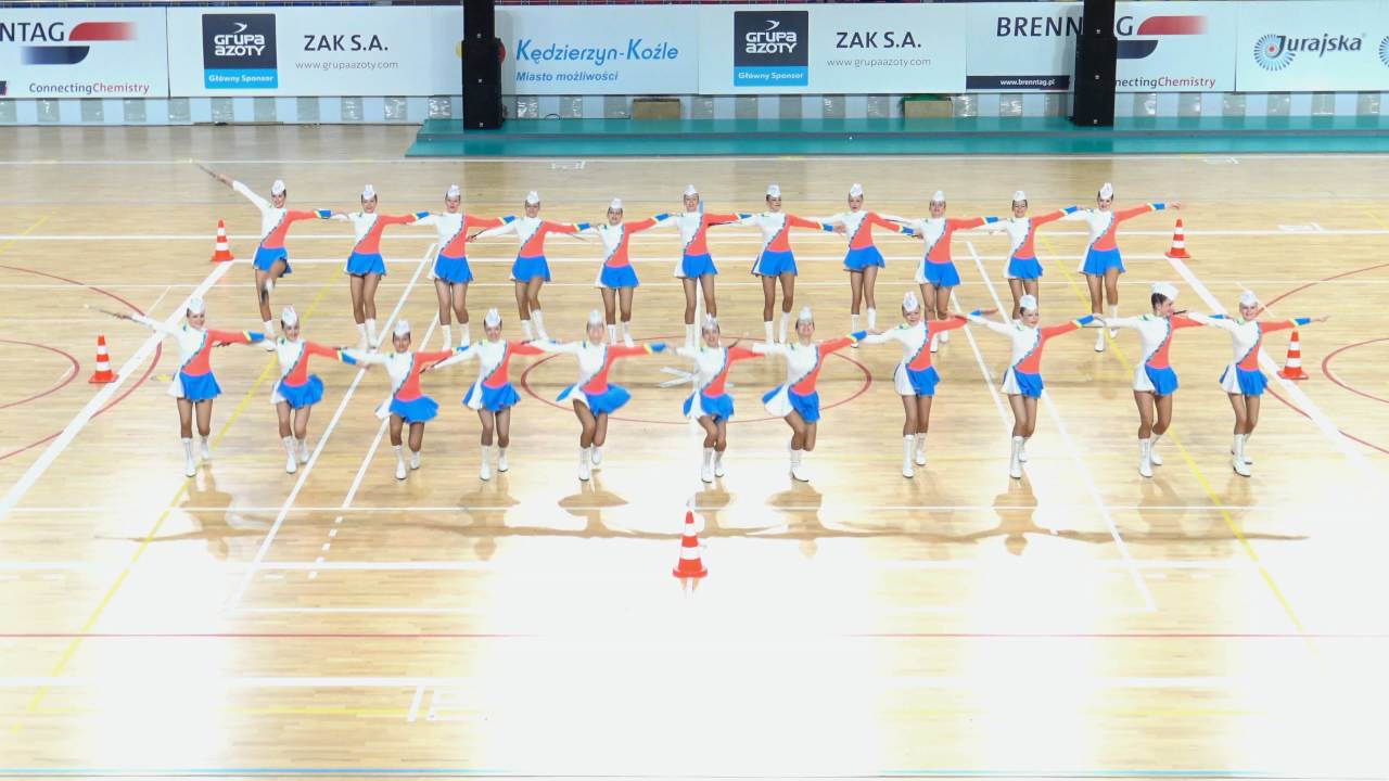 Gracja Stara Wieś scena baton seniorki MP 2016
