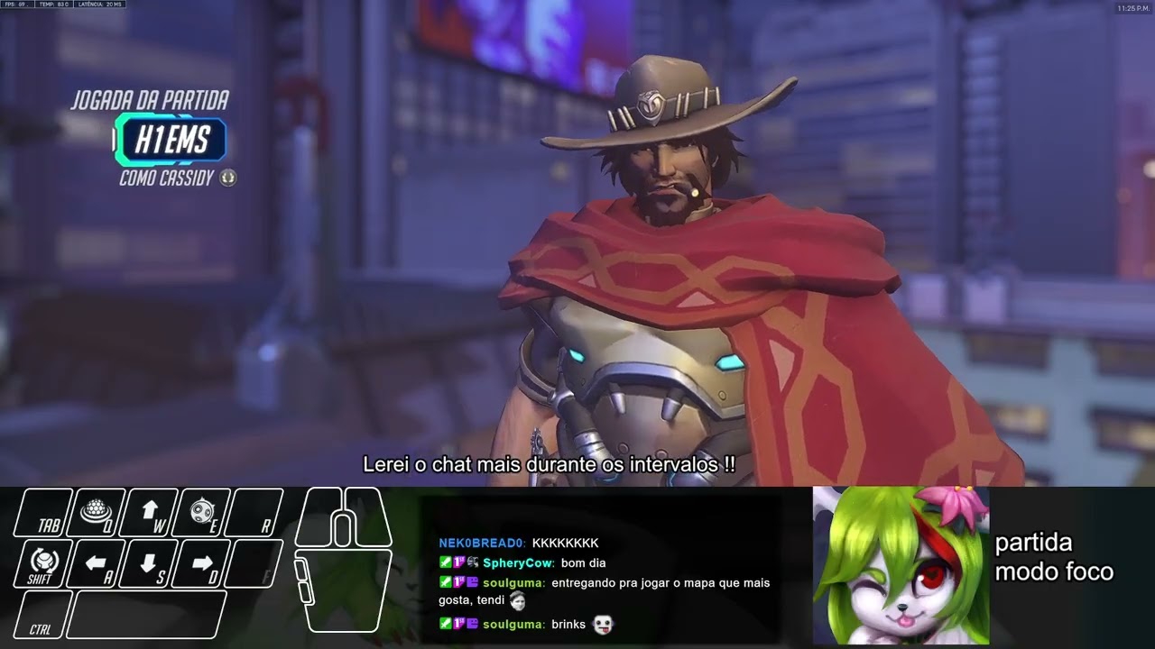(24/3/2025) (PTBR) Stream VOD: Overwatch 2 Wrecking Ball OTP Scrim