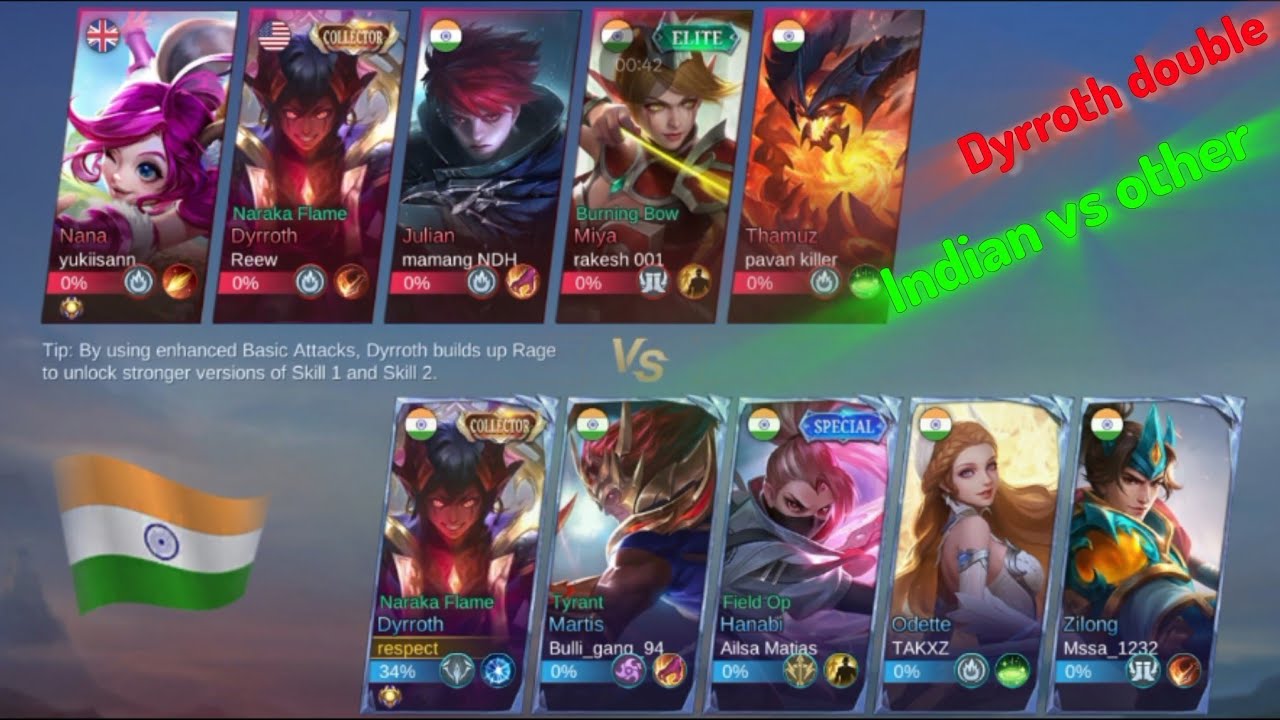 Dyrroth double 😈🔥 