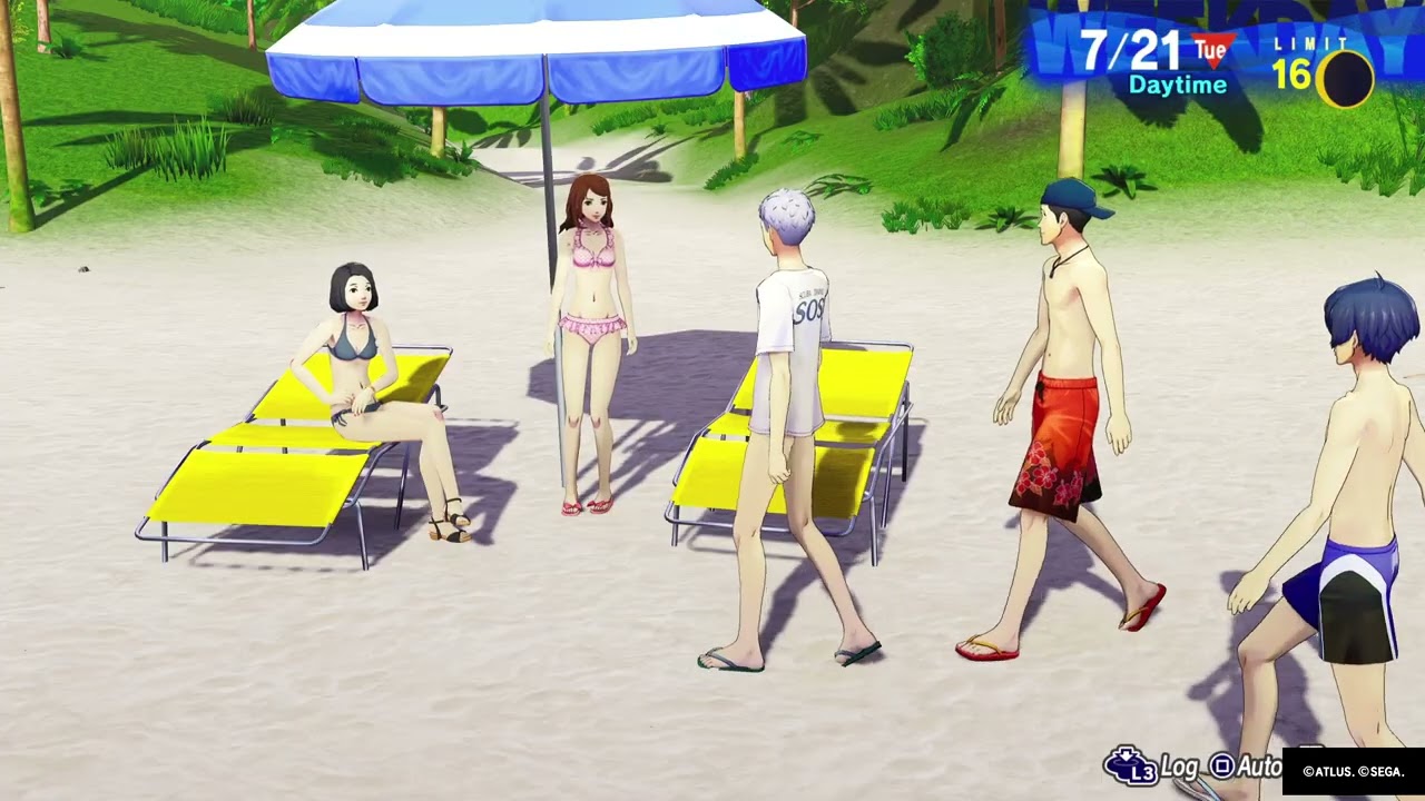Persona 3 Reload part 10 hitting on girls