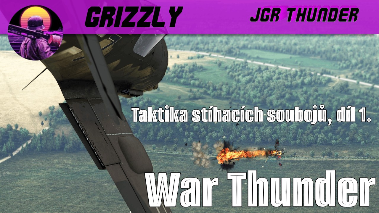 War Thunder CZ/SK - Taktika stíhacích soubojů - Německý dravec opět na lovu