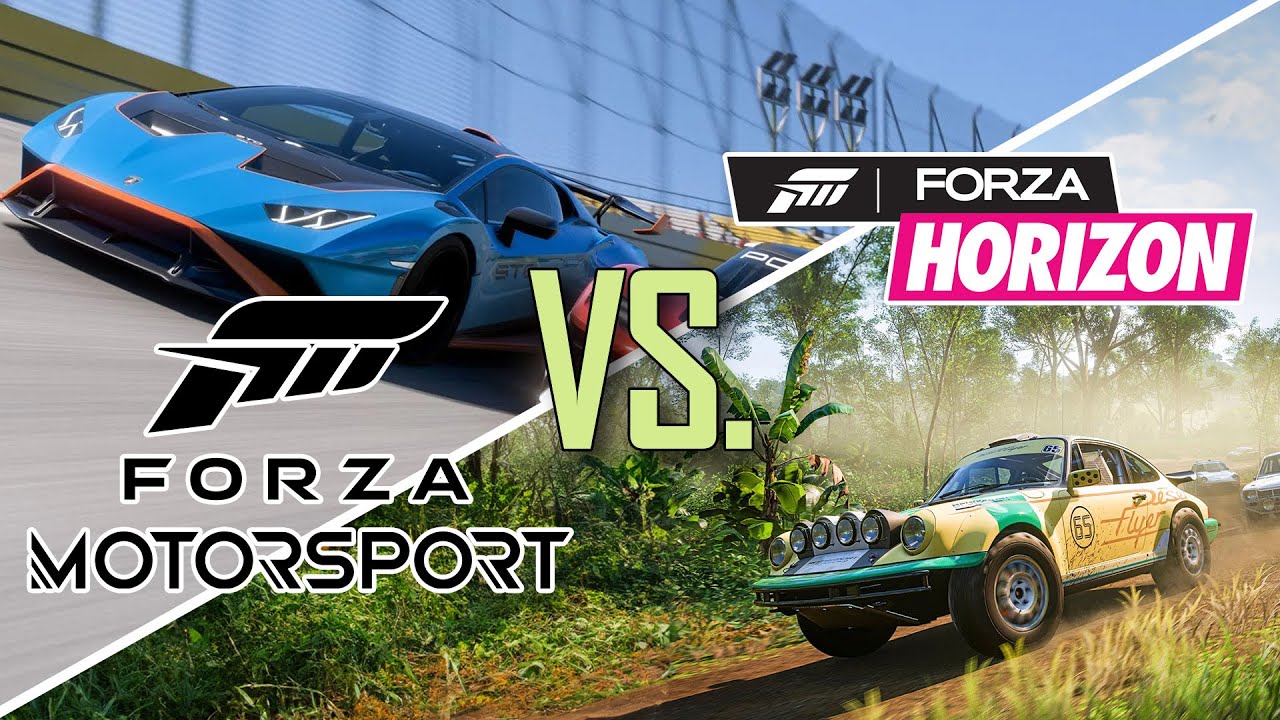 Forza Motorsport vs. Forza Horizon