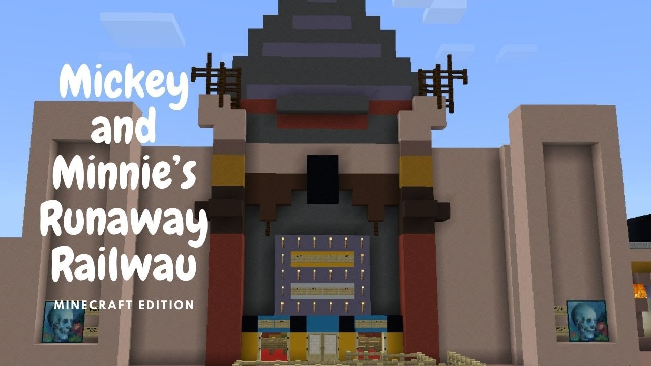 Mickey and Minnie’s Runaway Railway: Minecraft Edition