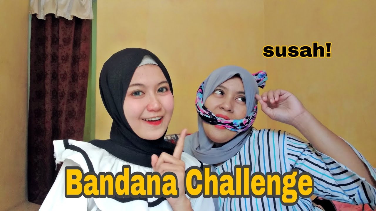 Bandana Challenge with Tante || bikin emosi part 1