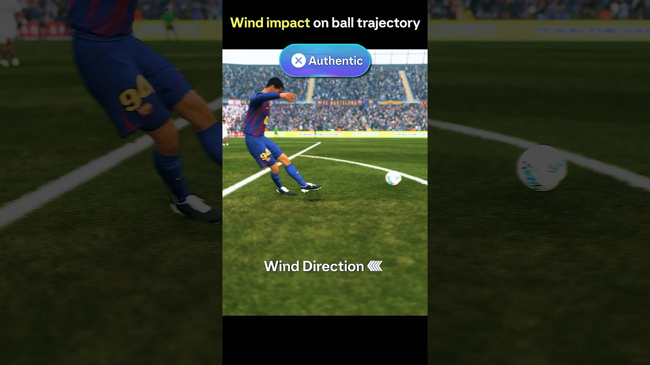 FC 26: Competitive vs Authentic - High Pass Wind Effect #fc26