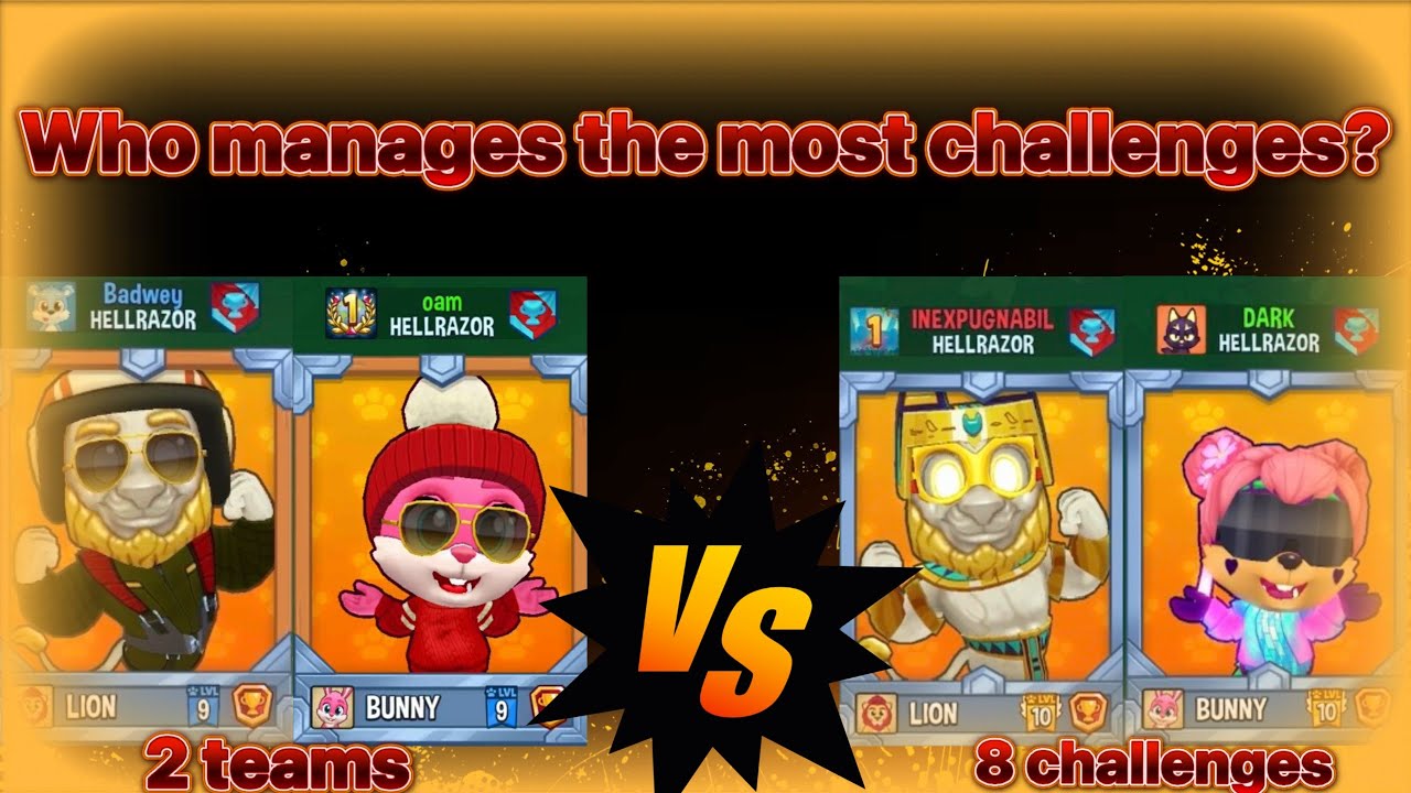 FUN RUN 4 • 2 Teams & 8 Challenges