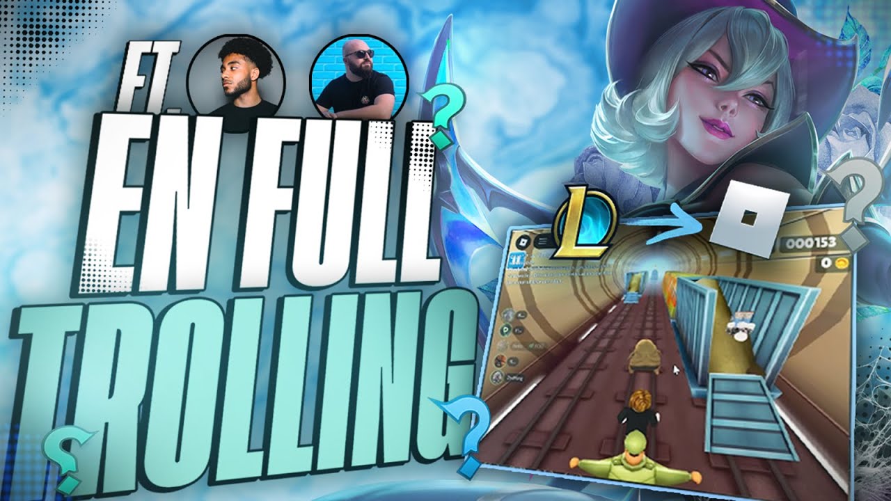 JE JOUE A ROBLOX EN GAME DE LOL ???