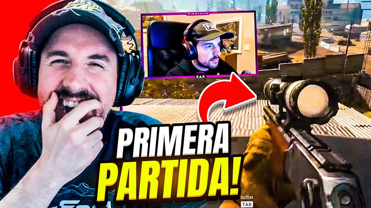 Reacciono a MI PRIMERA PARTIDA de WARZONE *Marzo 2020*
