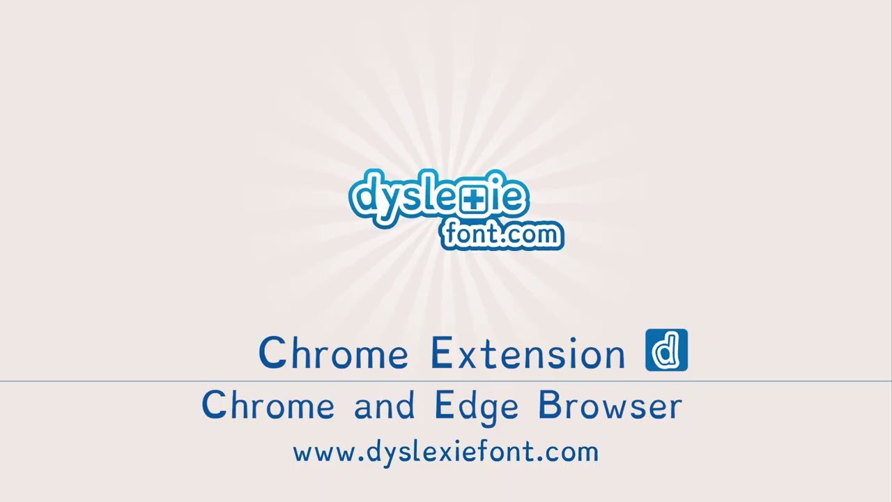 Dyslexie Font Chrome Extension