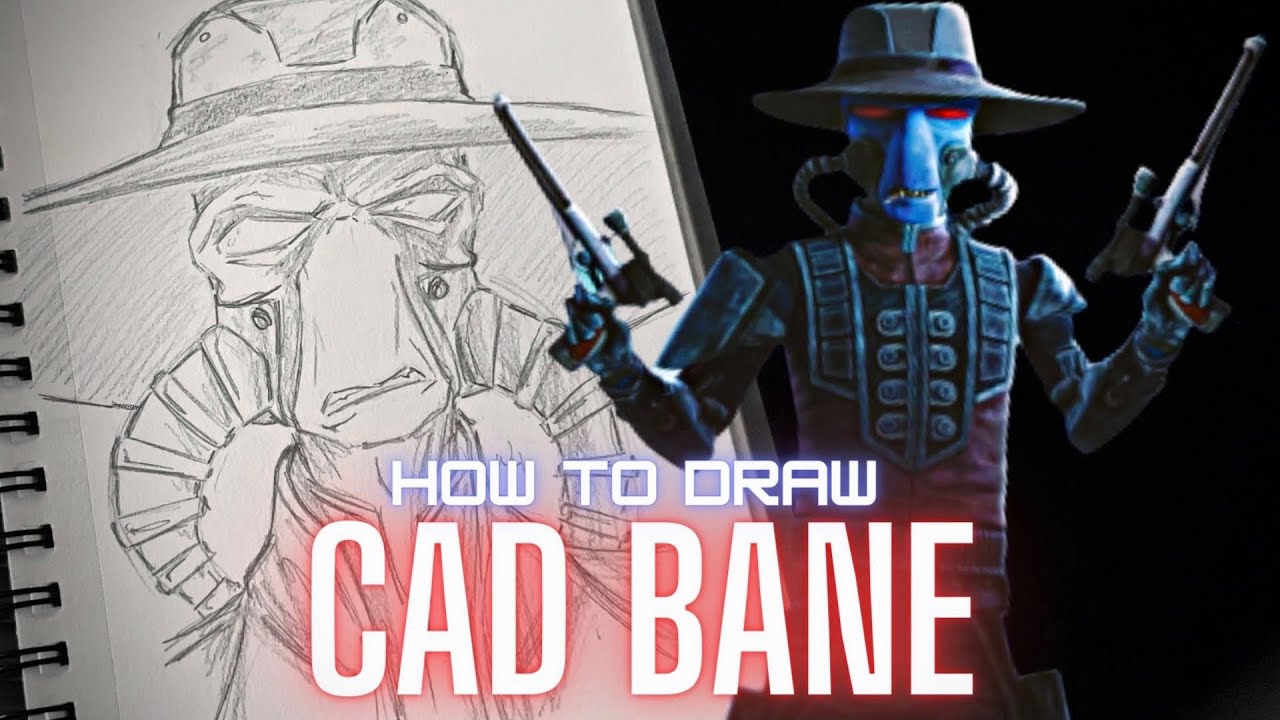 How to Draw CAD BANE: Art Tutorial
