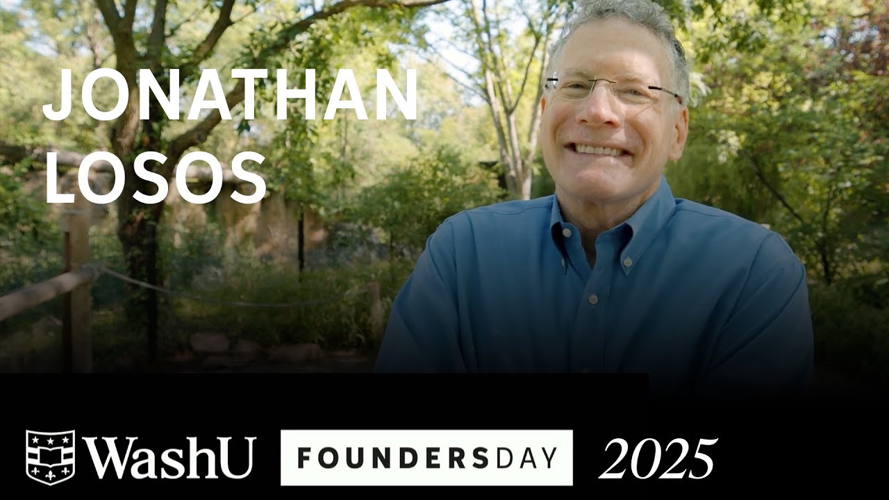 Arthur Holly Compton Faculty Achievement Award: Jonathan Losos | WashU Founders Day 2025