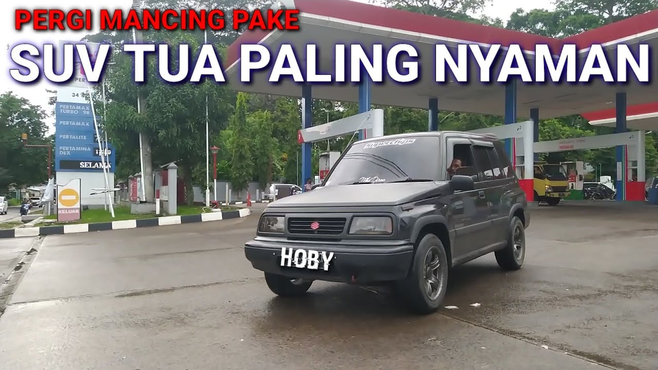 SUV TUA PALING NYAMAN SUZUKI ESCUDO JLX 1996 PERGI MANCING