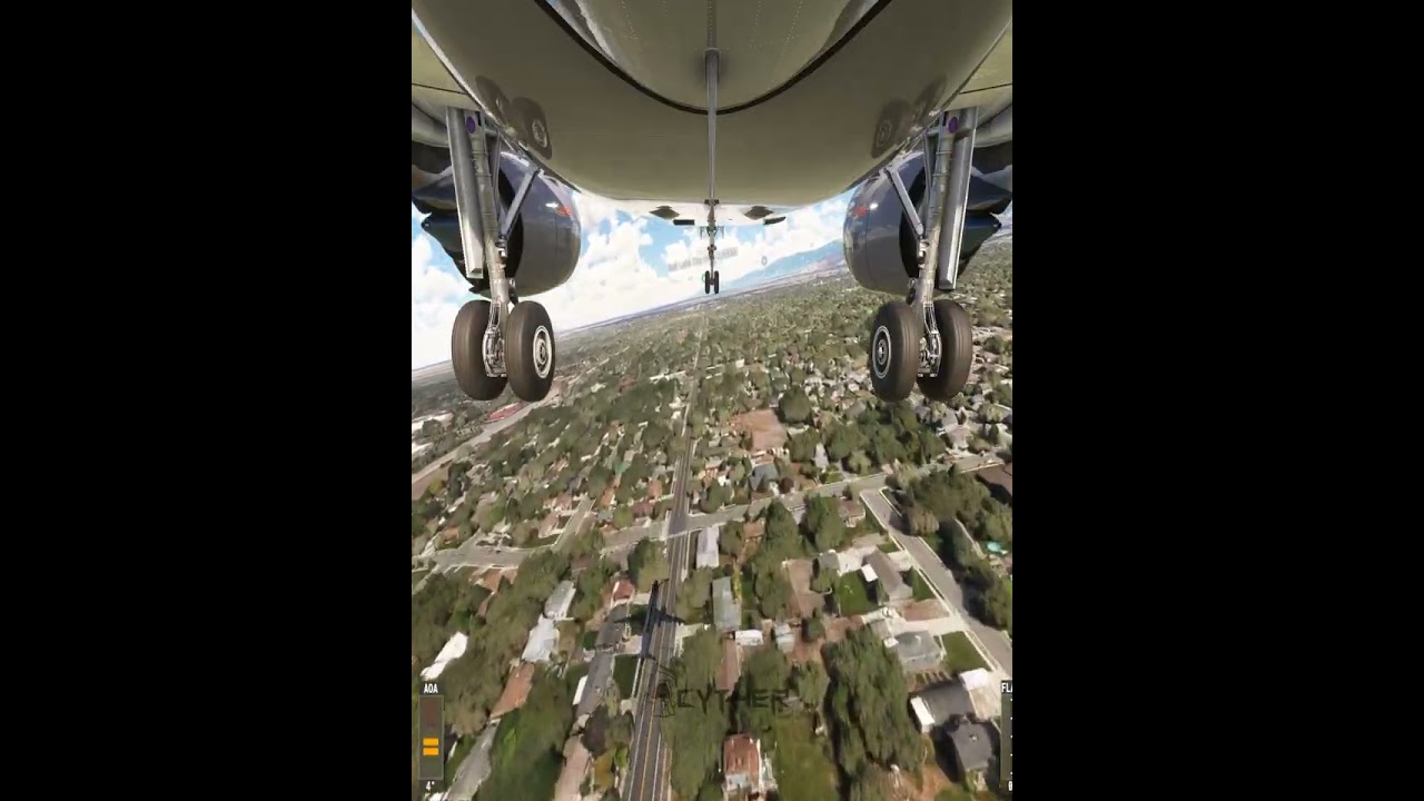 Hardest Landing At Salt Lake City International Airport