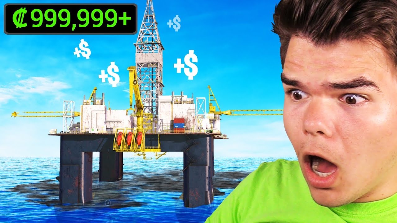 I Built an OIL RIG And Got RICH! (Cities Skylines)