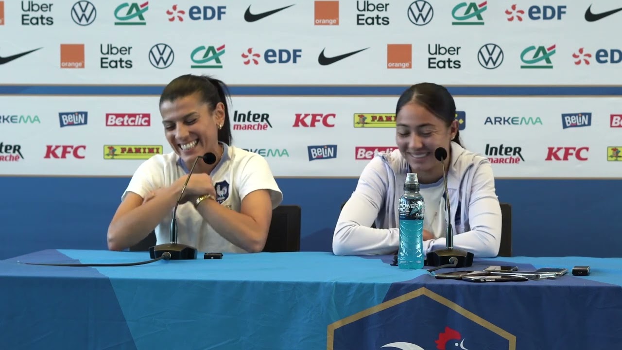 [Mondial 2023] Conférence de presse du 30 juillet 2023 (Selma Bacha & Kenza Dali)