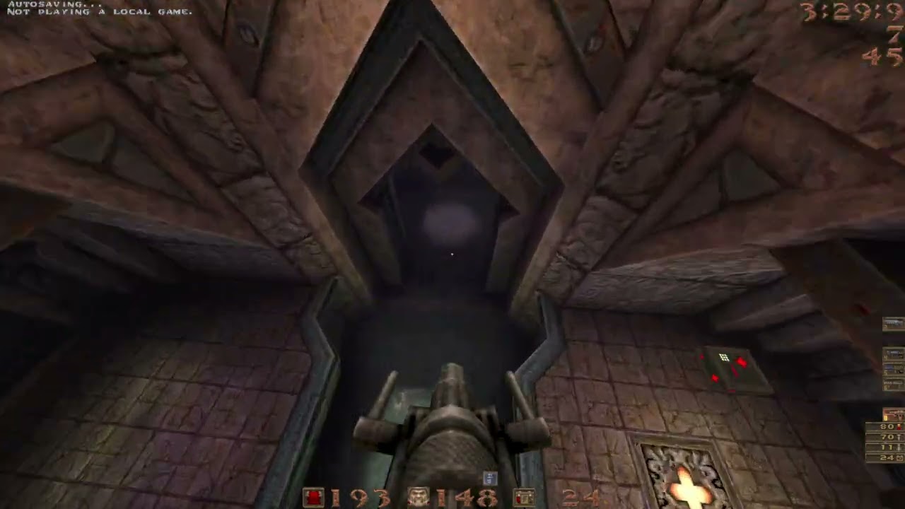 Quake - Easy 100% of d2m3 by Justin 'optic' Fleck in 5:49 (30s improvement)