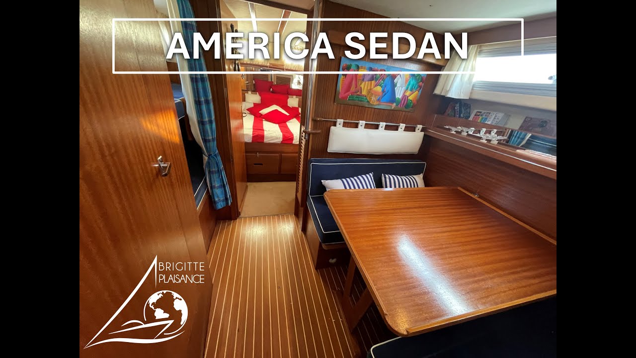 JEANNEAU America Sedan &agrave; vendre &ndash; Bateau &agrave; moteur occasion 1977 &ndash; 46 000 &euro; | Brigitte Plaisance