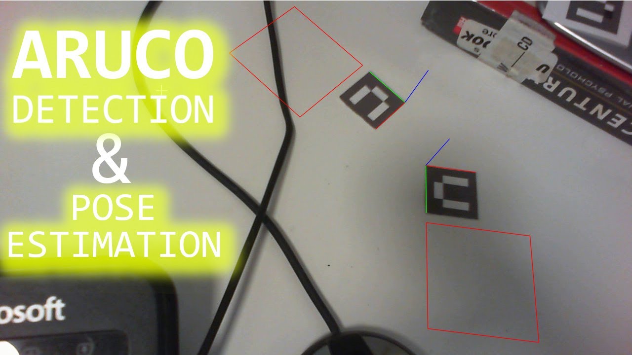 Custom Aruco detection and pose estimation using OpenCV