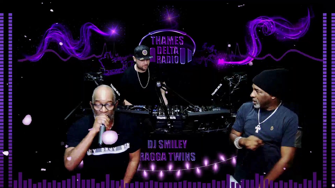 DJ SMILEY & RAGGA TWINS - Christmas special - 12TH DECEMBER - THAMES DELTA RADIO
