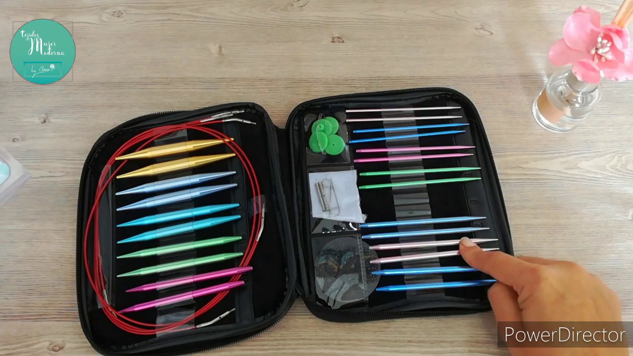Rese&ntilde;a: Agujas Circulares Intercambiables// Interchangeable Circular Needles