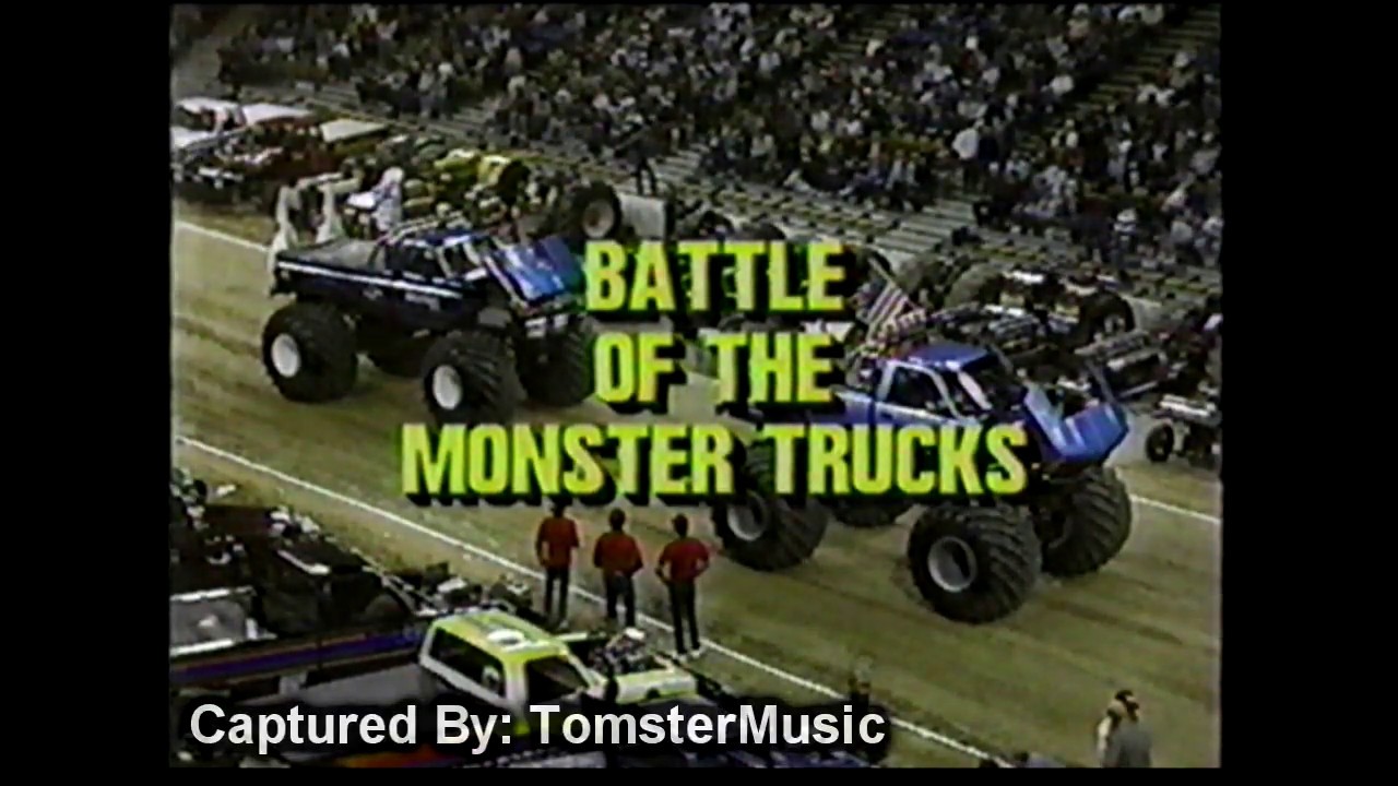 BIGFOOT VS. BEAR FOOT MONSTER TRUCK CHALLENGE! 1988 WHEEL STANDING!SLED PULLING CAR JUMPING