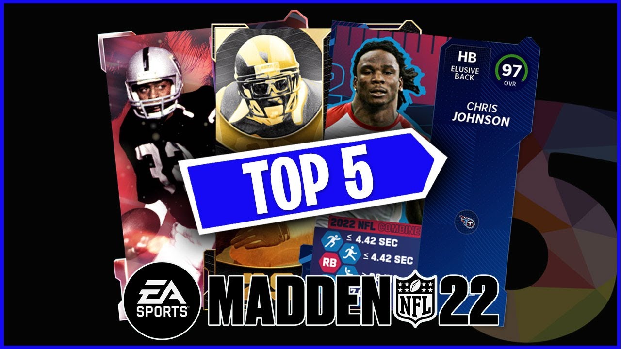 RANKING The Top 5 RUNNING BACKS In Madden 22 Ultimate Team [February]