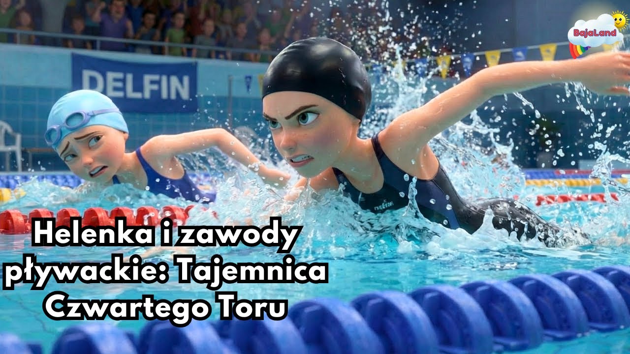 Helenka kontra Matylda: Kto Wygra Wyścig? 🏊‍♀️Audiobook dla dzieci o przyjaźni i rywalizacji