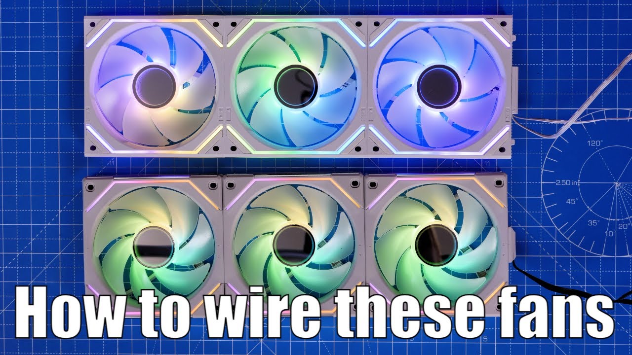 How to wire and connect Interstellar V2 Unifans in your PC (TZMRIT Interstellar and other models)
