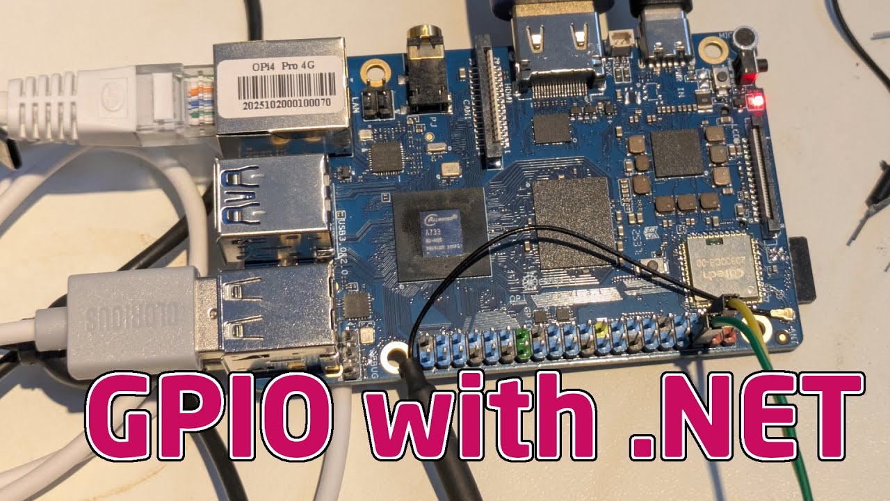 Доступ .NET GPIO на Raspberry Pi или OrangePi