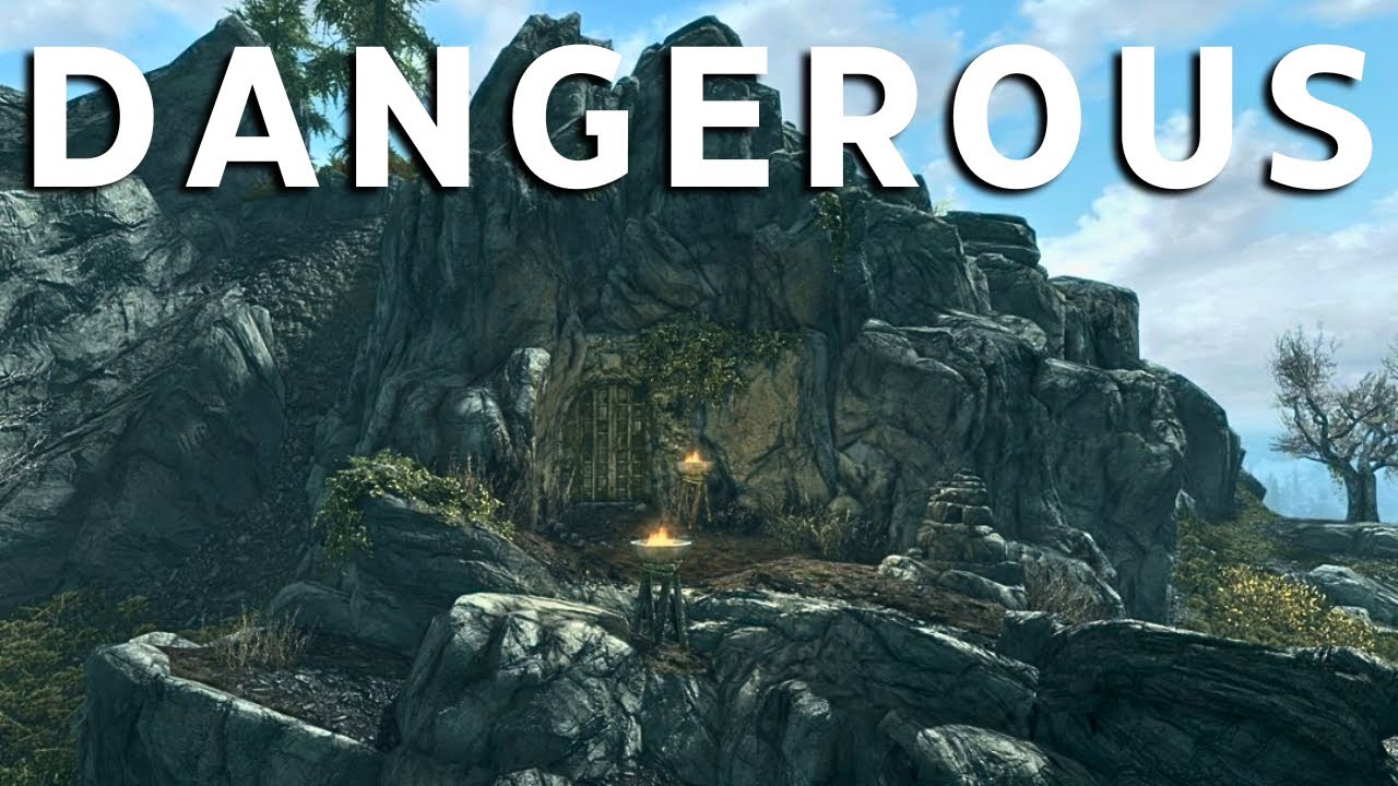 The Most Dangerous Cave In All Of Skyrim