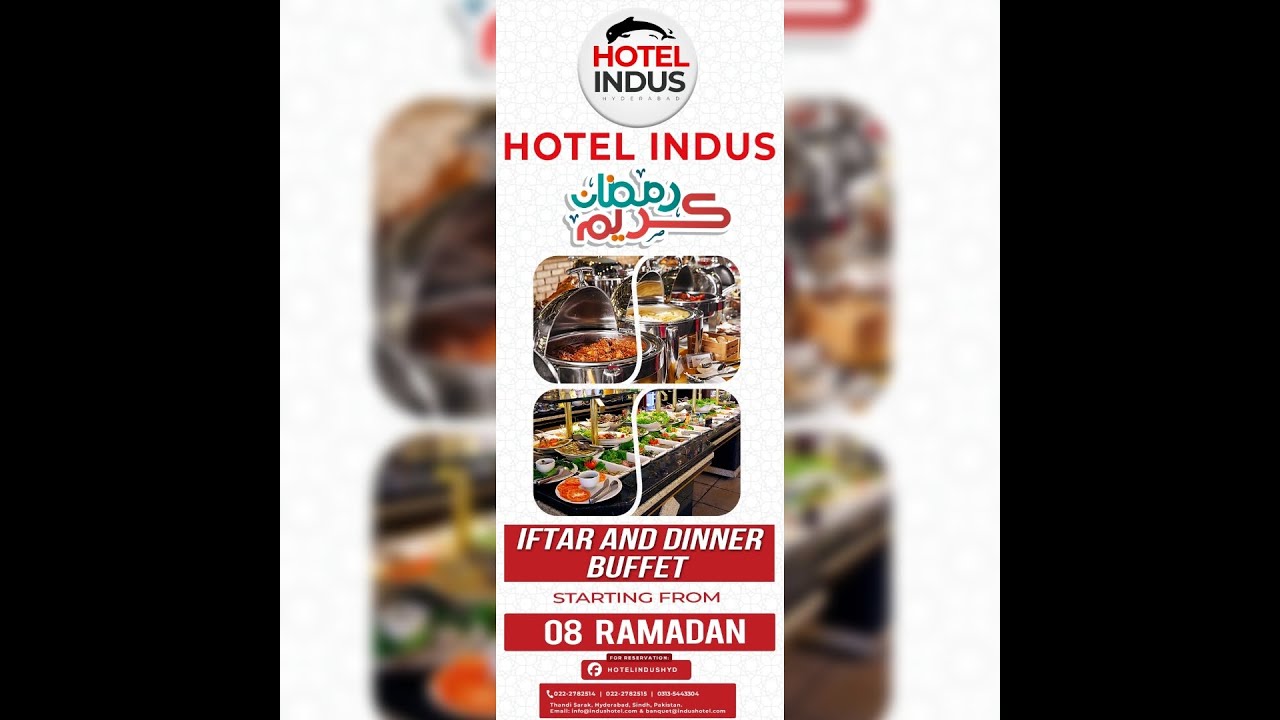 IFTAR AND DINNER BUFFET ALL YOU CAN EAT