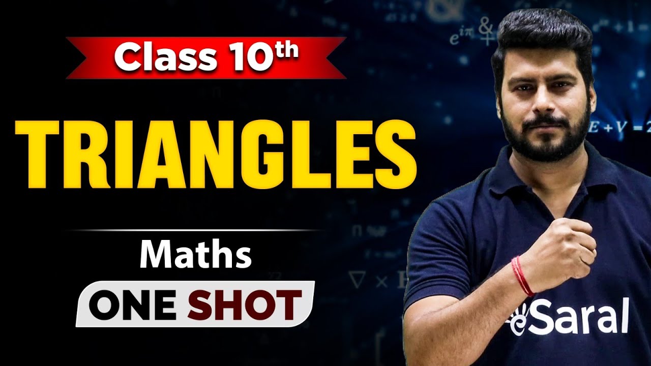 Triangles Class 10 One Shot in 20 min | Class 10th Maths Chapter 6 | eSaral
