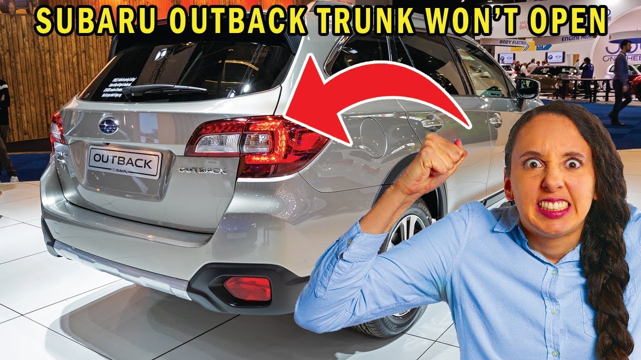 Как исправить ошибку «Багажник Subaru Outback не открывается» — подъёмная дверь, задняя дверь, за...