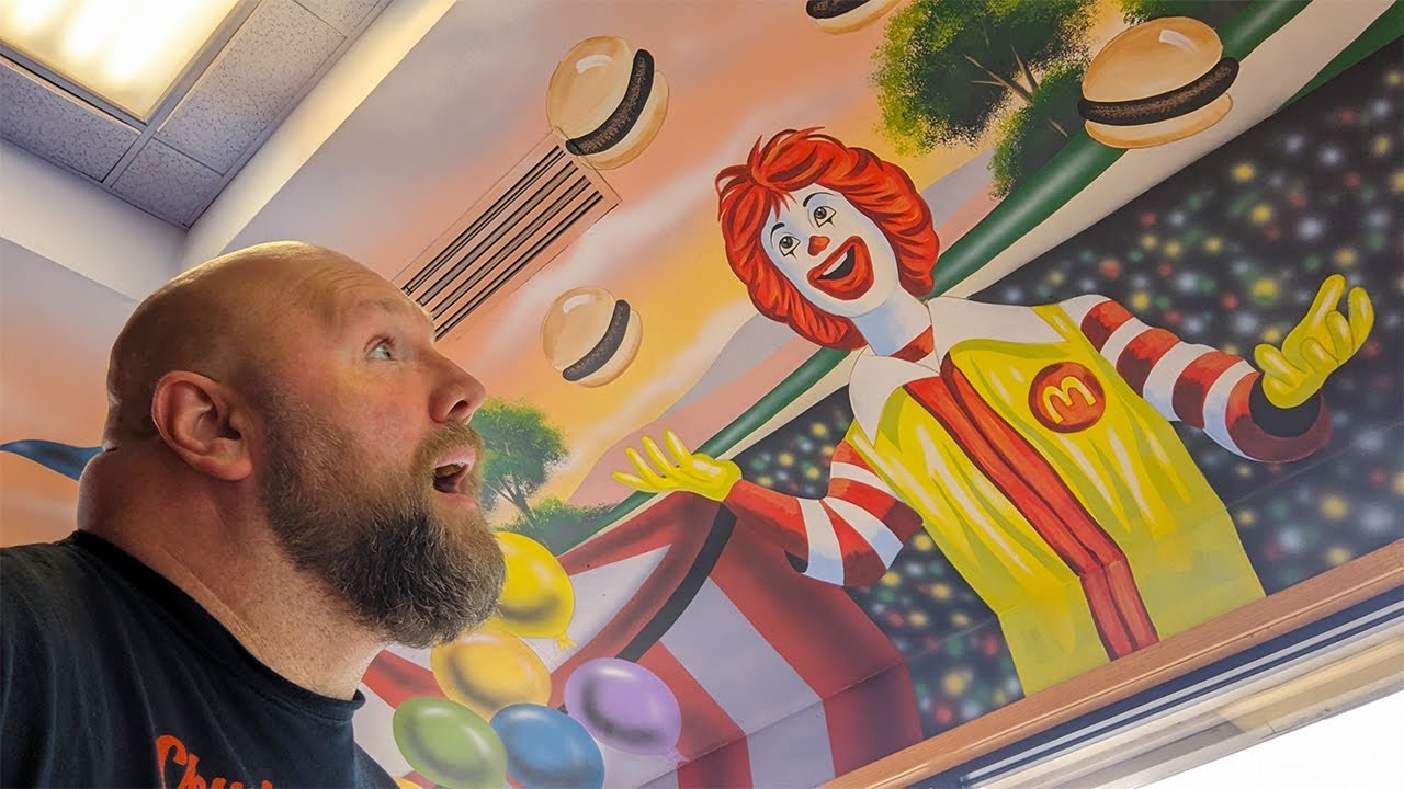 I Visit A Mansard Roof McDonalds In Moline, IL And See A One Of A Kind Feature!