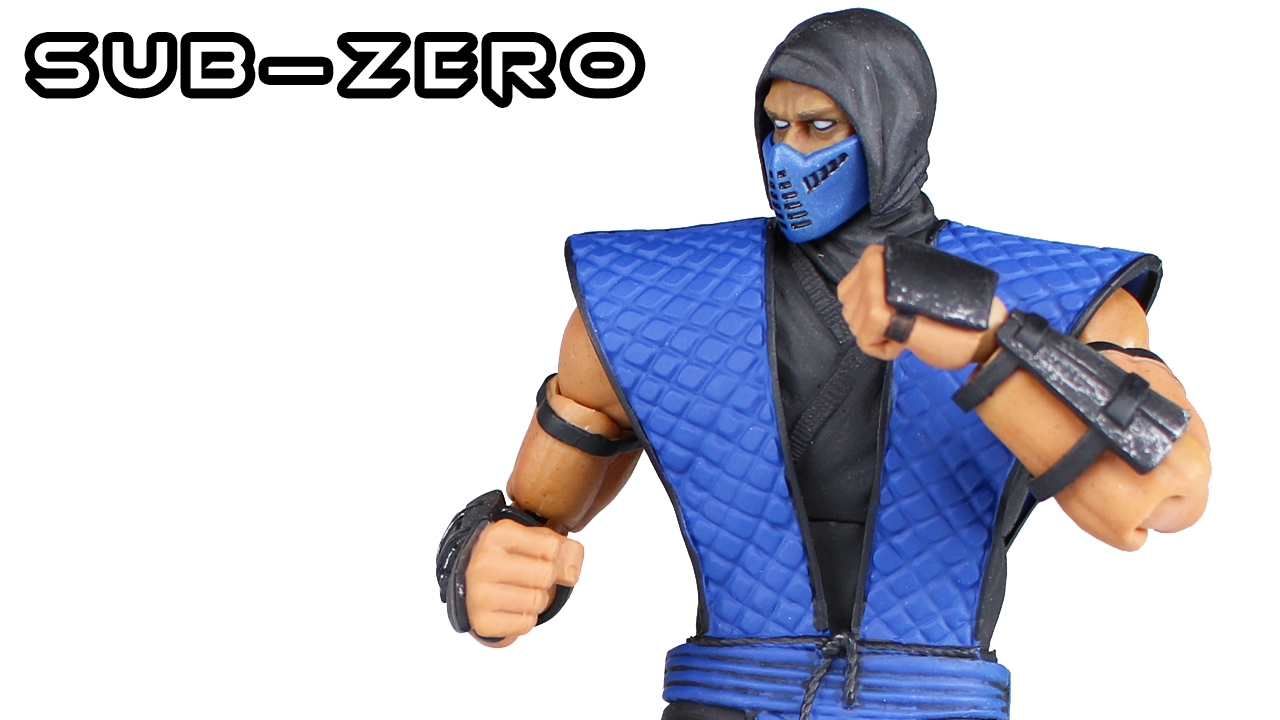 Storm Collectibles SUB-ZERO Mortal Kombat Action Figure Toy Review
