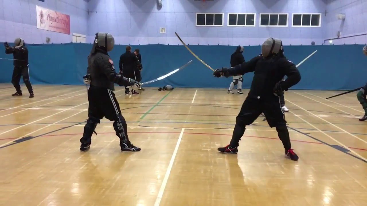 Georgian Military Sabre sparring Artur vs Nick