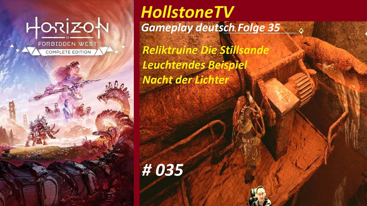 035 Horizon Forbidden West Gameplay deutsch Reliktruine und Nacht der Lichter Opa Mario zockt