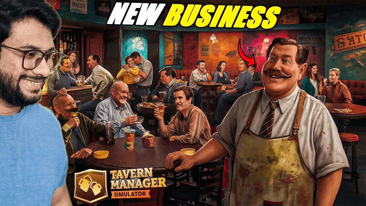 I Started A मधुशाला (WINE BAR) Business In My City *TRENDING* - Tavern Manager Simulator #1