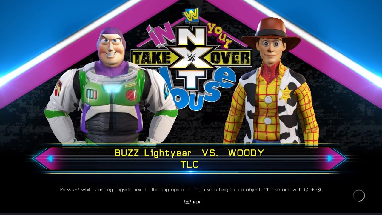 BUZZ vs WOODY - WWE 2K22