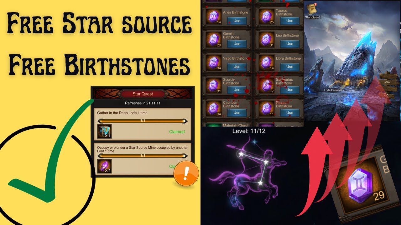 War and Order Star Palace Constellation Grind