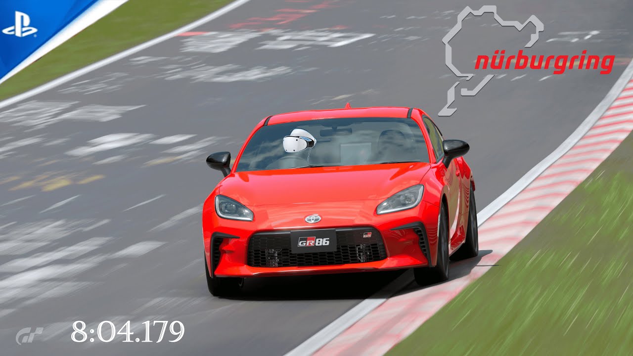 Toyota GR86 / Nurburgring Nordschleife / Gran Turismo 7 PSVR2