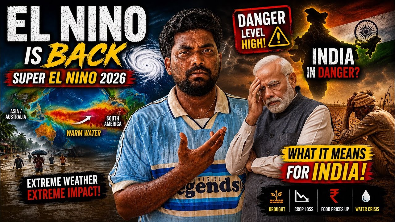 EL NINO 2026: భారత్&zwnj;ని కుదిపేయబోయే Climate Disaster!